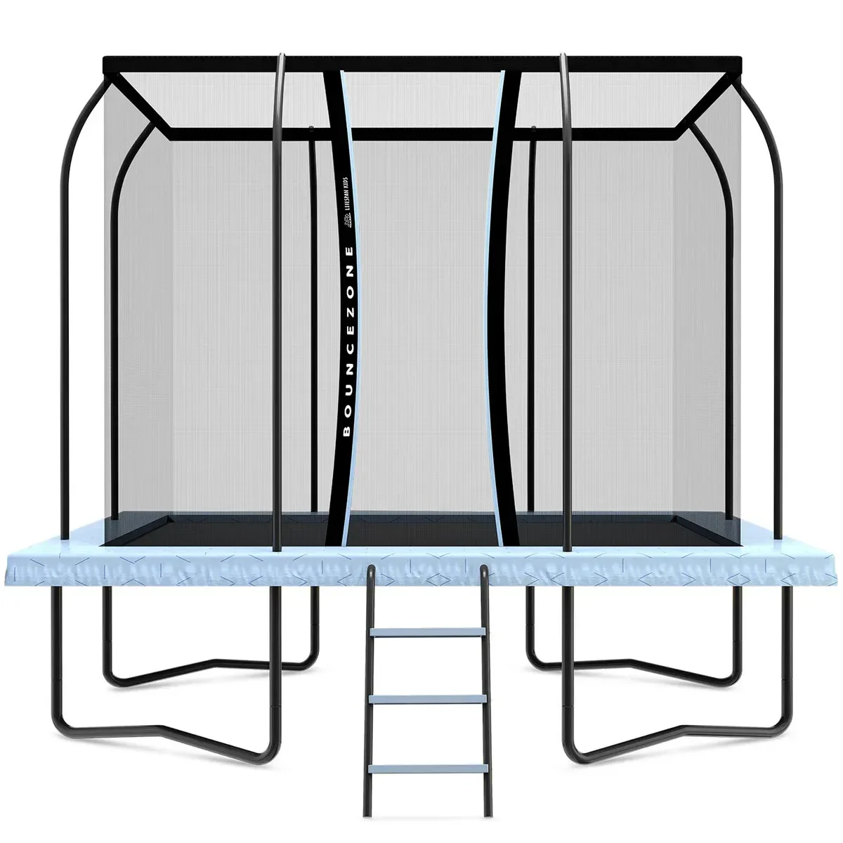 Lifespan Kids BounceZone M Rectangular Spring Trampoline Set