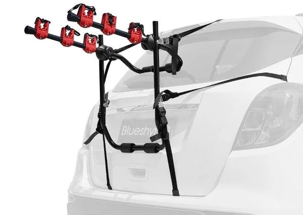 Bicycle  Rear Boot Car Rack - Holds up to 3 Bikes 