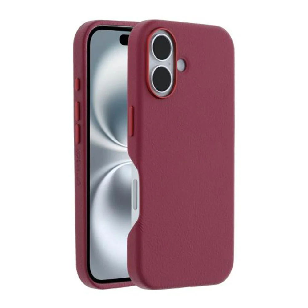 OtterBox Symmetry Cactus Back Case for iPhone 16 - Maroon