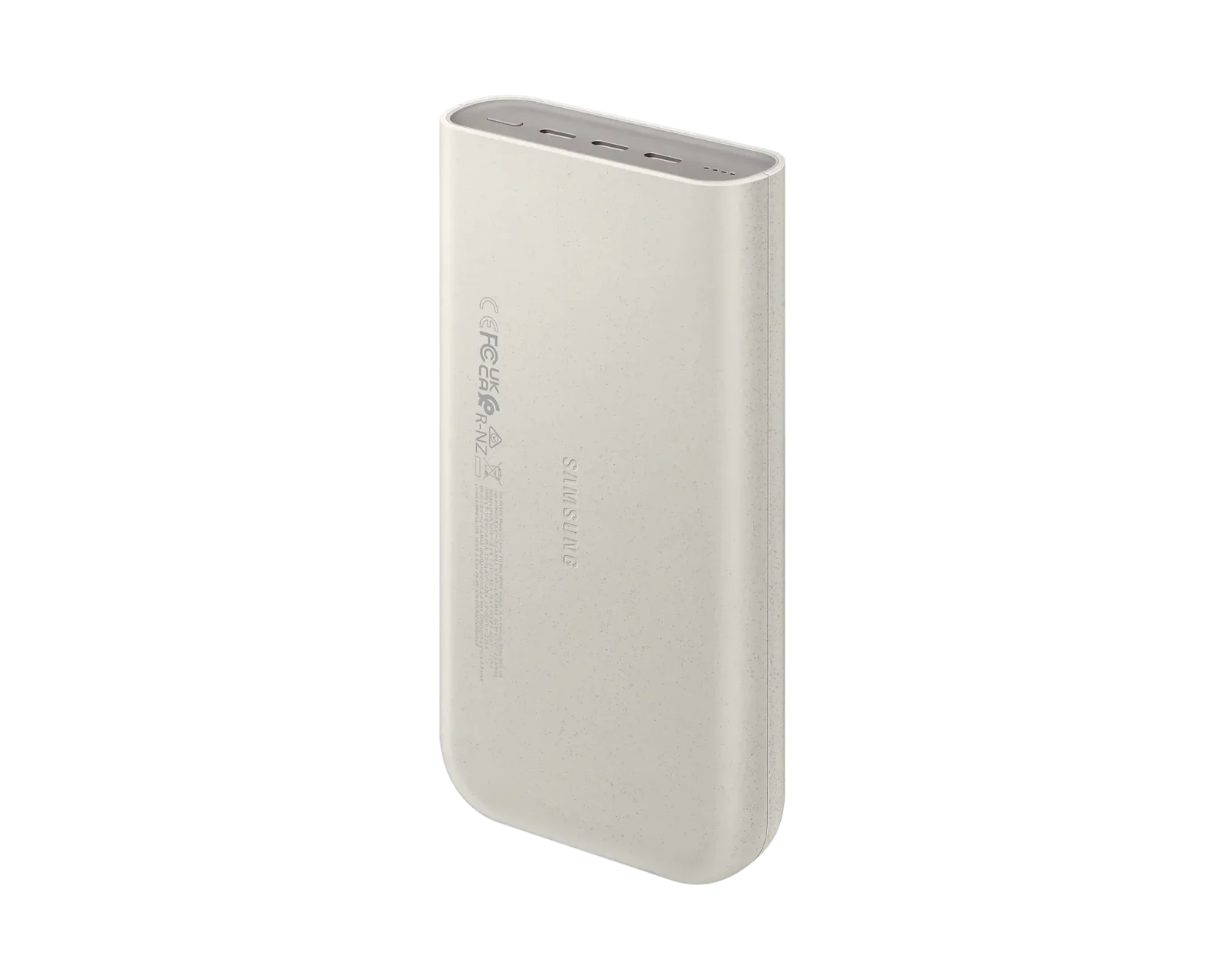 Samsung 45W Super FAST charging 3 x USB-C Port PD 20,000mAh Power Bank Battery Pack - Beige