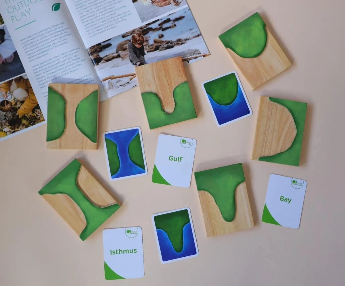 Montessori Land and Water Forms