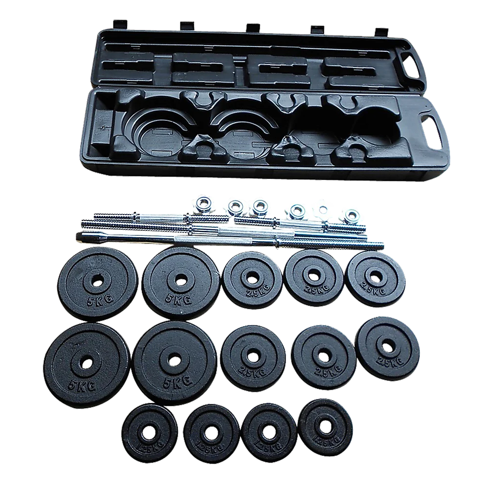 Weight Set Barbell Dumbell Dumb Bell Gym 50kg Plate