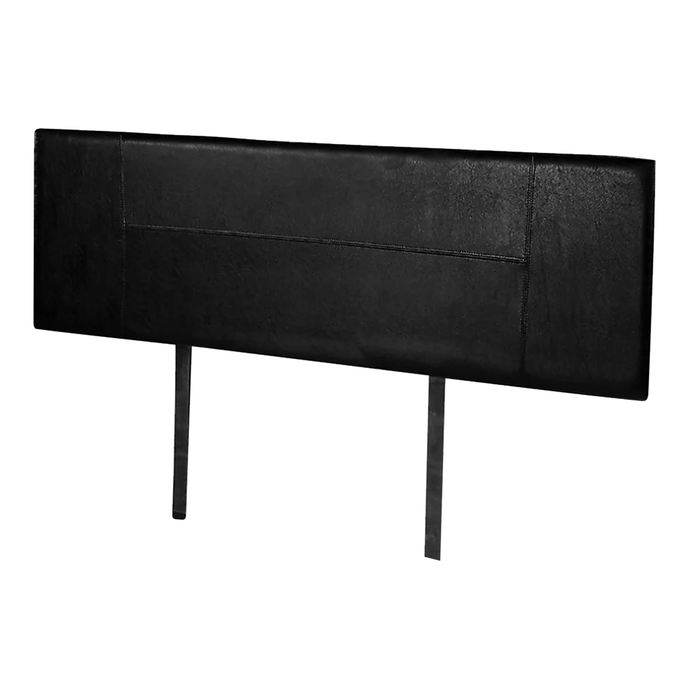 PU Leather King Bed Headboard Bedhead - Black