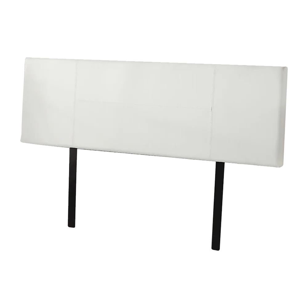 PU Leather King Bed Headboard Bedhead - White
