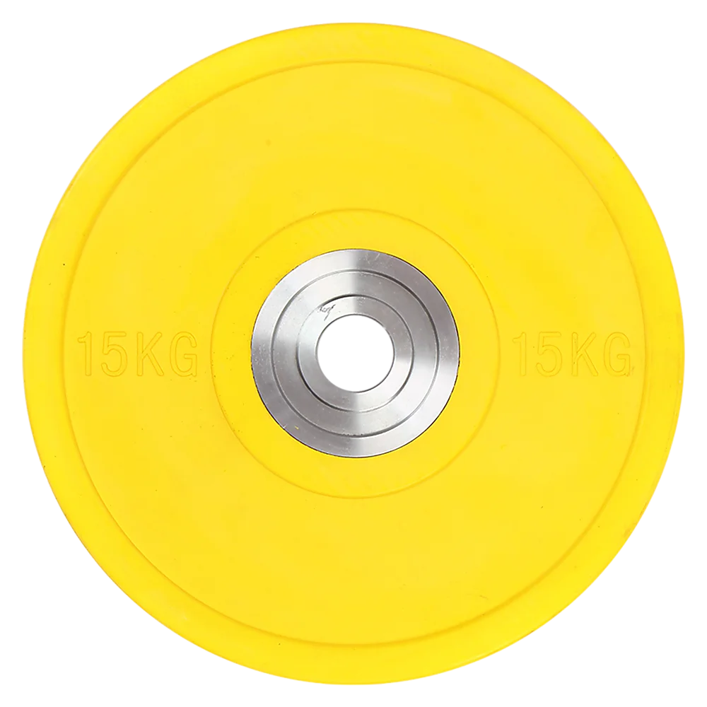 15KG PRO Olympic Rubber Bumper Weight Plate