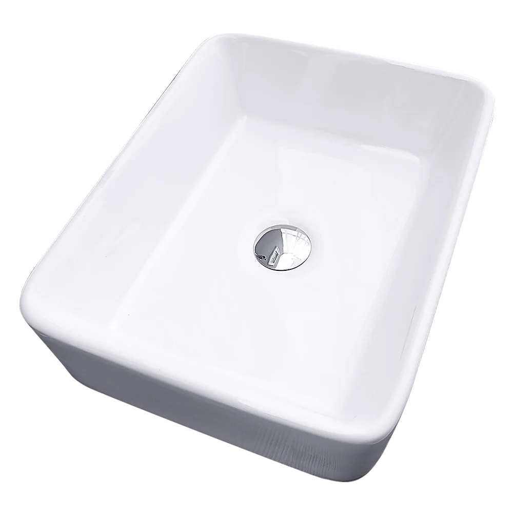 Above Counter Bathroom Vanity Square Basin