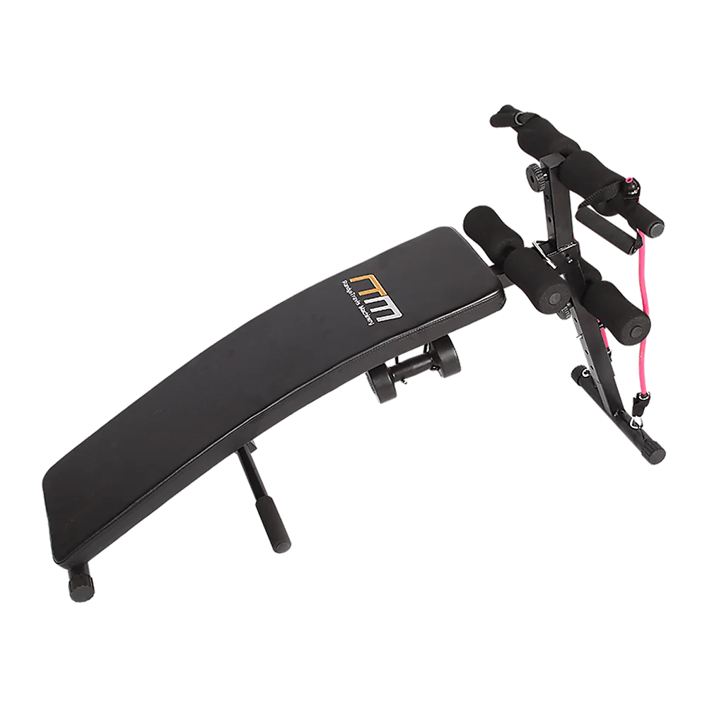 Foldable Incline Sit Up Bench for Home Gym Ab Workout Training