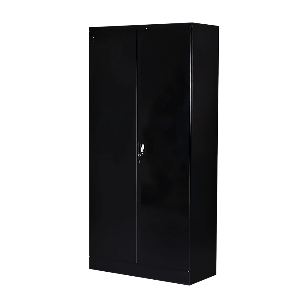Two-Door Shelf Office Gym Filing Storage Locker Cabinet Safe