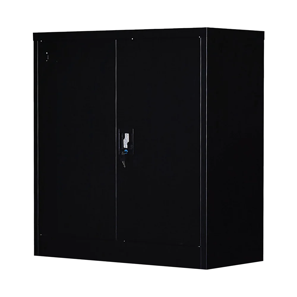 Two-Door Shelf Office Gym Filing Storage Locker Cabinet Safe