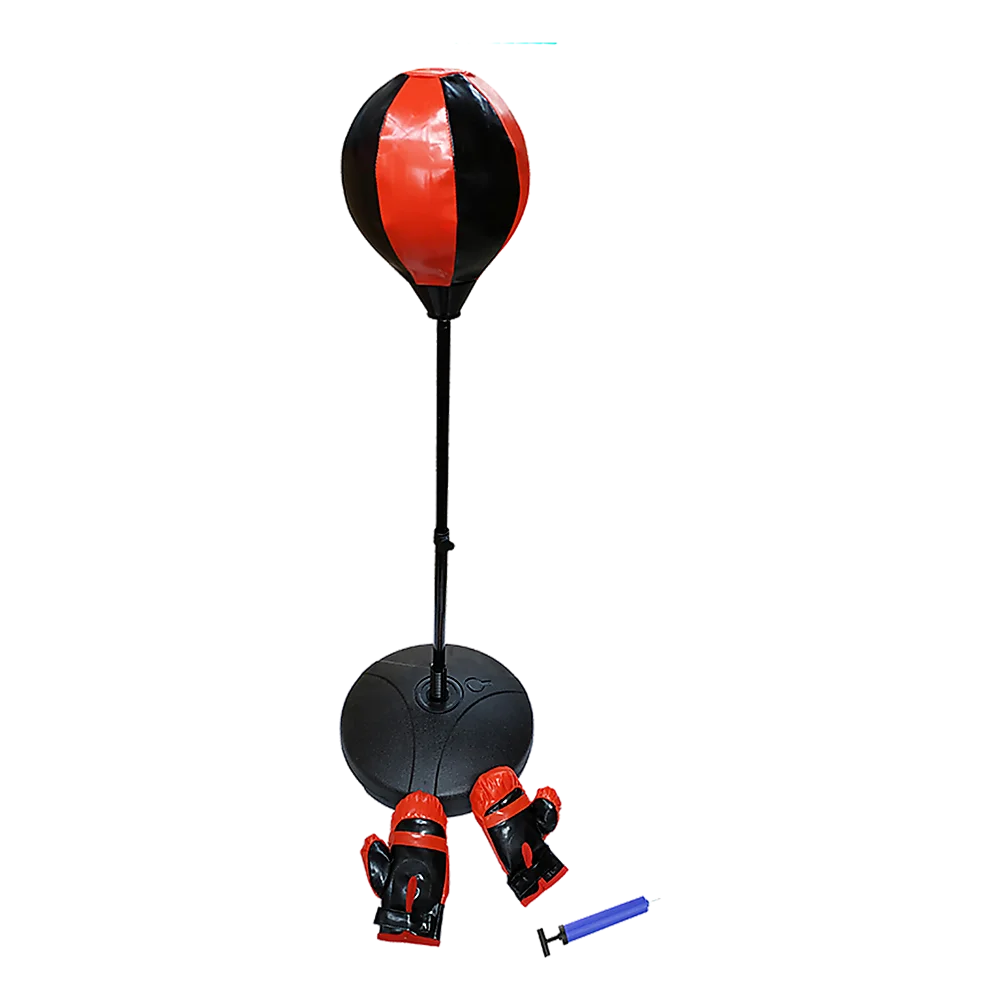 Kids Boxing Punching Bag Set – Children’s Training Gloves & Fitness Stand