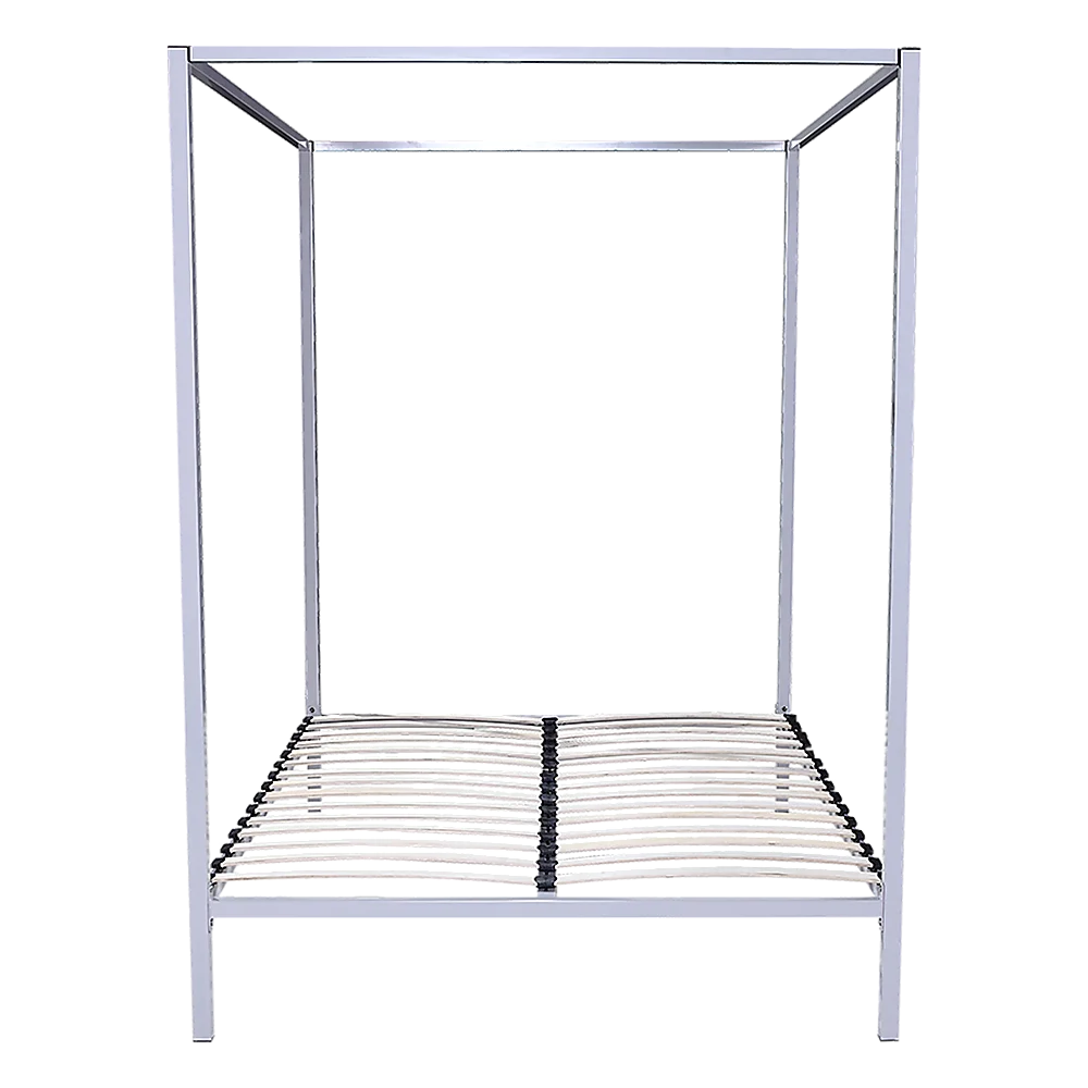 4 Four Poster Queen Bed Frame