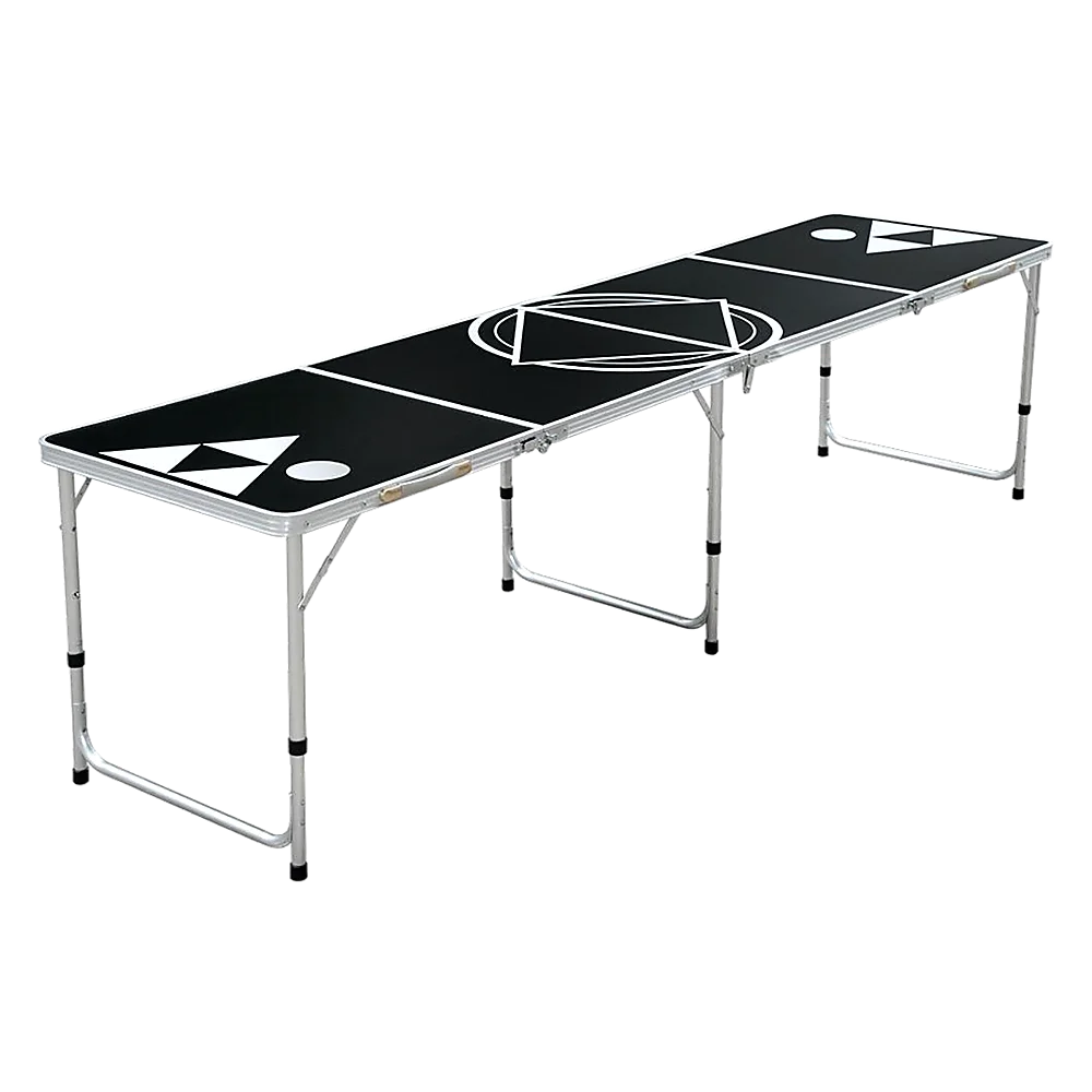 Professional 8ft Beer Pong Table Drinking Game