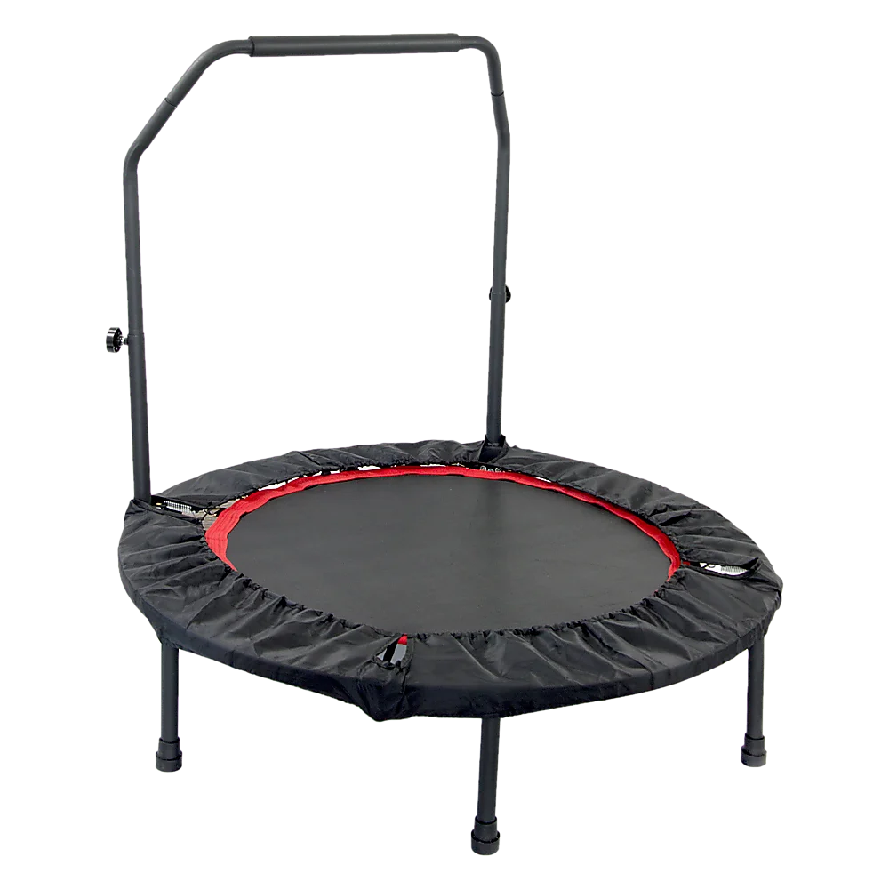 Mini Rebounder Trampoline with Adjustable Handle – Fitness Bounce Trainer