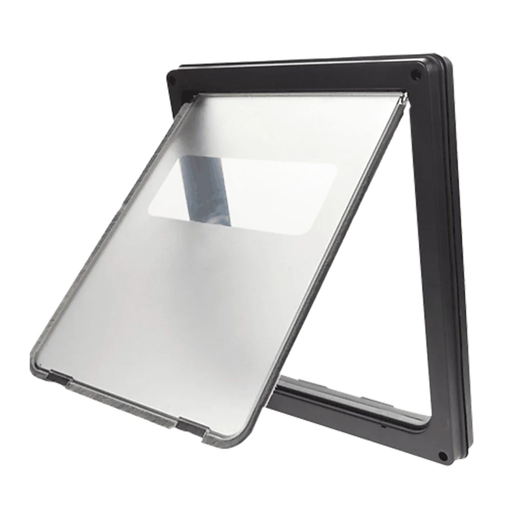 Pet Cat Dog Safe Security Flap Locking Door