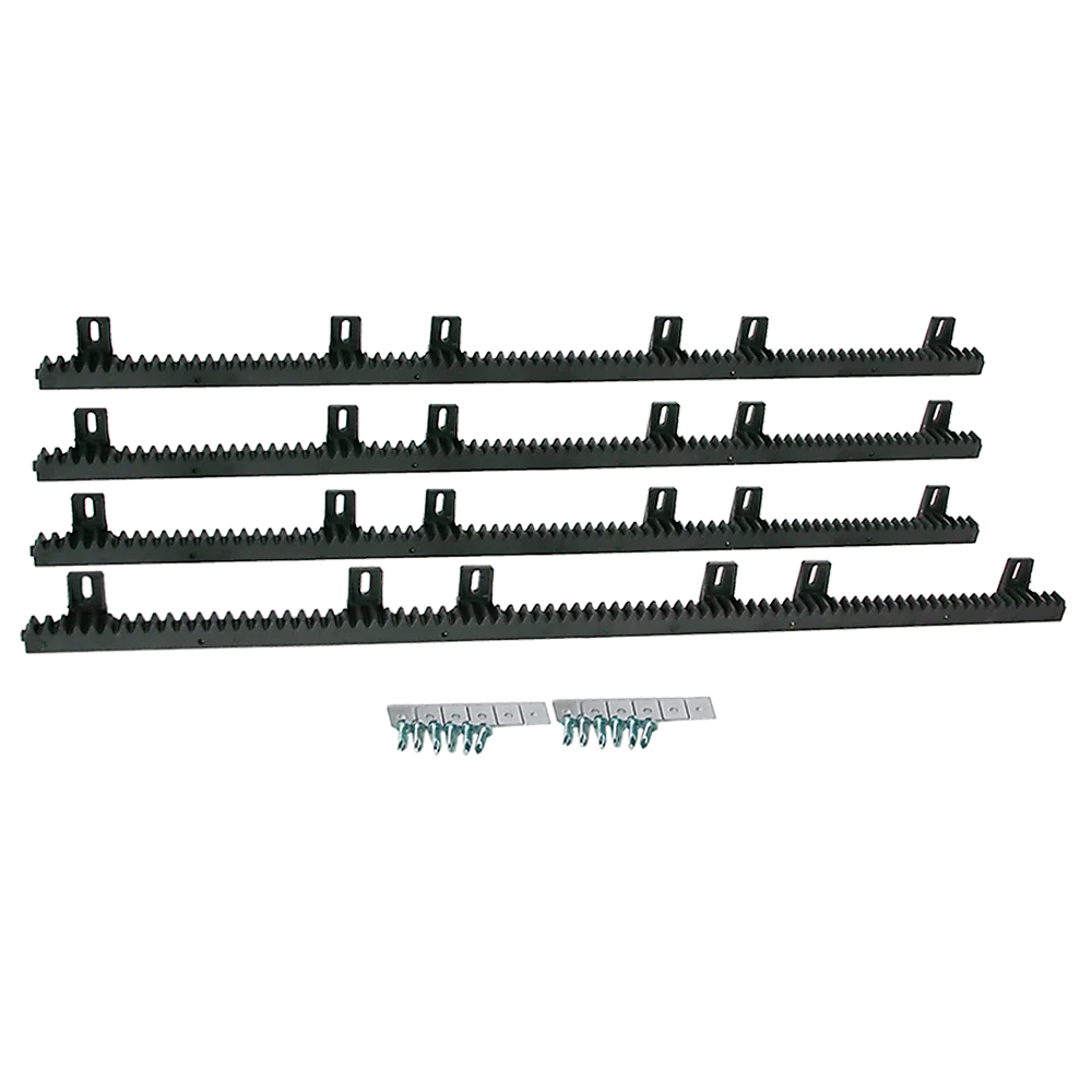 Sliding Gate Hardware Accessories Kit - 4m Gear Rack Track