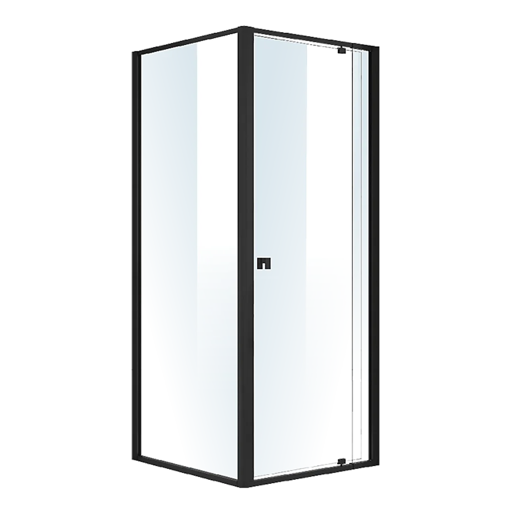 Semi Frameless Shower Screen (74~82)x 195cm & (89~92)x 195cm Side AS/NZS Glass