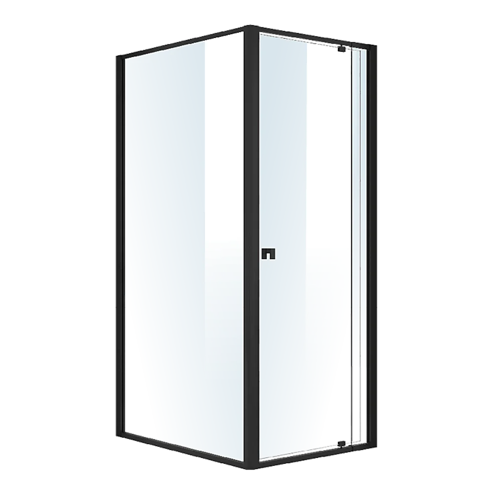 Semi Frameless Shower Screen (74~82)x 195cm & (98~101)x 195cm Side AS/NZS Glass