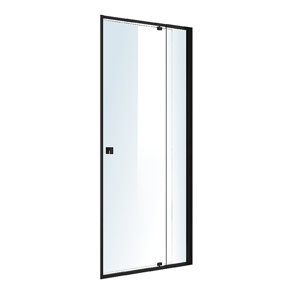 Adjustable Semi Frameless Shower Screen (82~90) x 195cm Australian Safety Glass