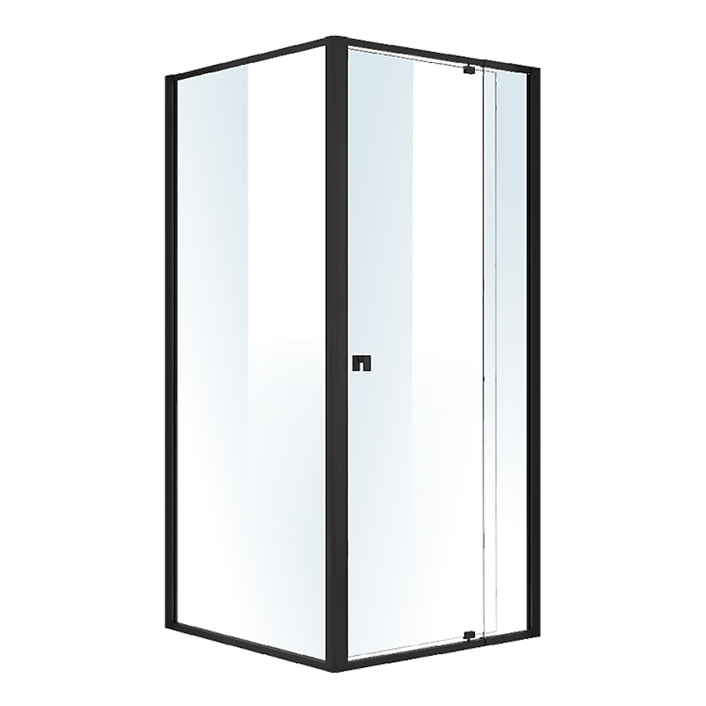 Semi Frameless Shower Screen (82~90)x 195cm & (89~92)x 195cm Side AS/NZS Glass