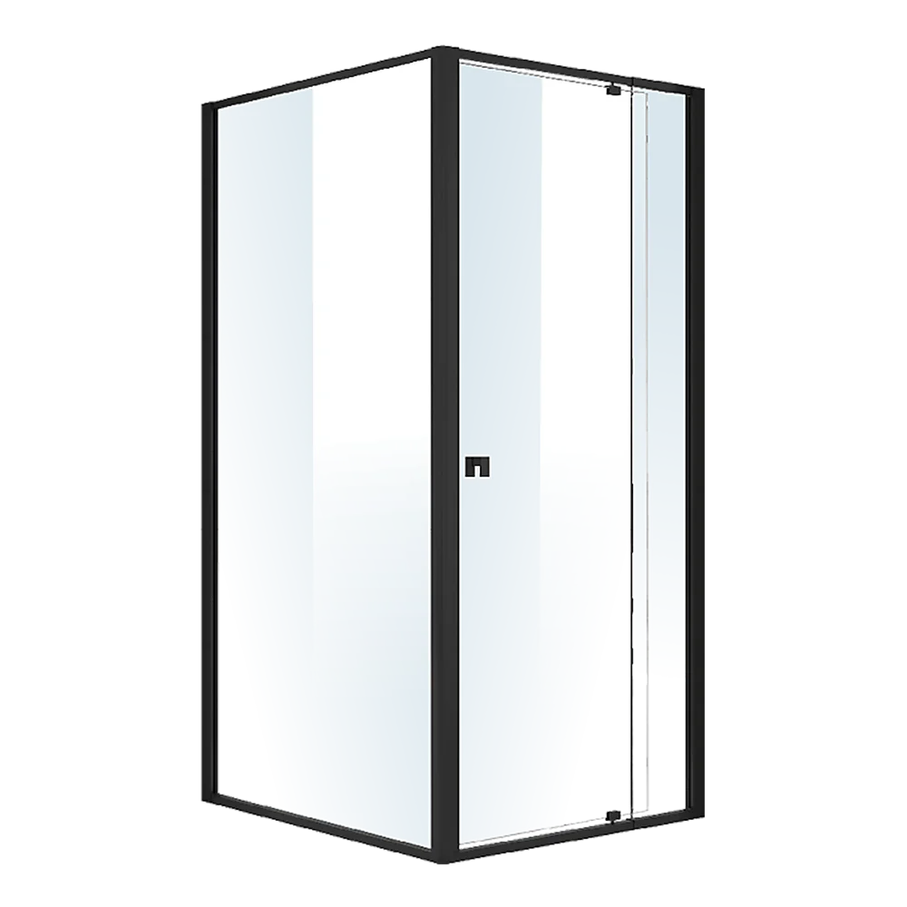 Semi Frameless Shower Screen (82~90)x 195cm & (98~101)x 195cm Side AS/NZS Glass