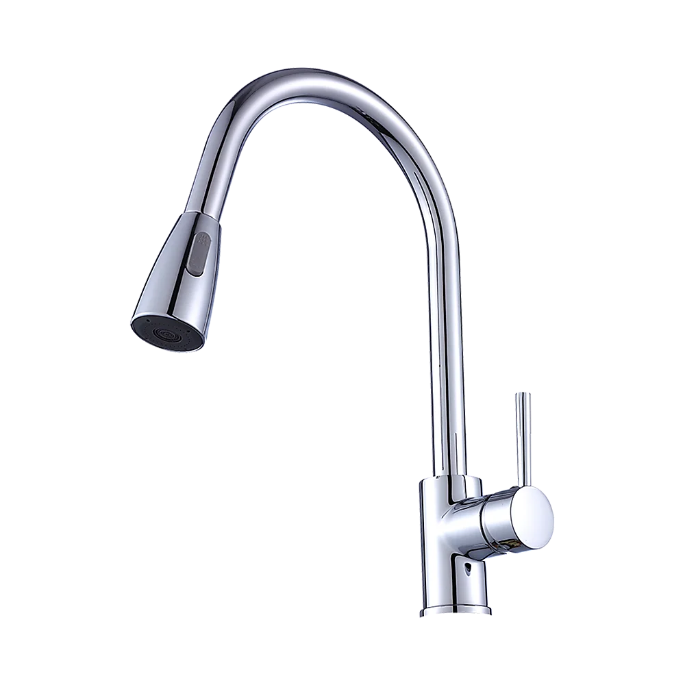 Basin Mixer Pull-Down Tap Faucet -Kitchen Laundry Bathroom Sink