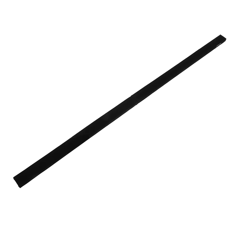 2.4m (8FT) Gymnastics Folding Balance Beam Black Synthetic Suede