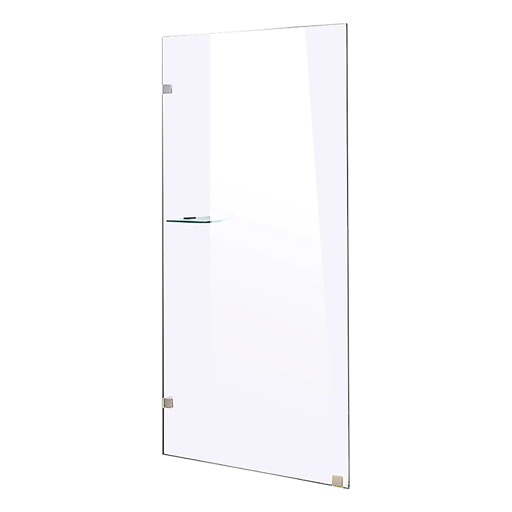 800 x 2000mm Frameless 10mm Safety Glass Shower Screen