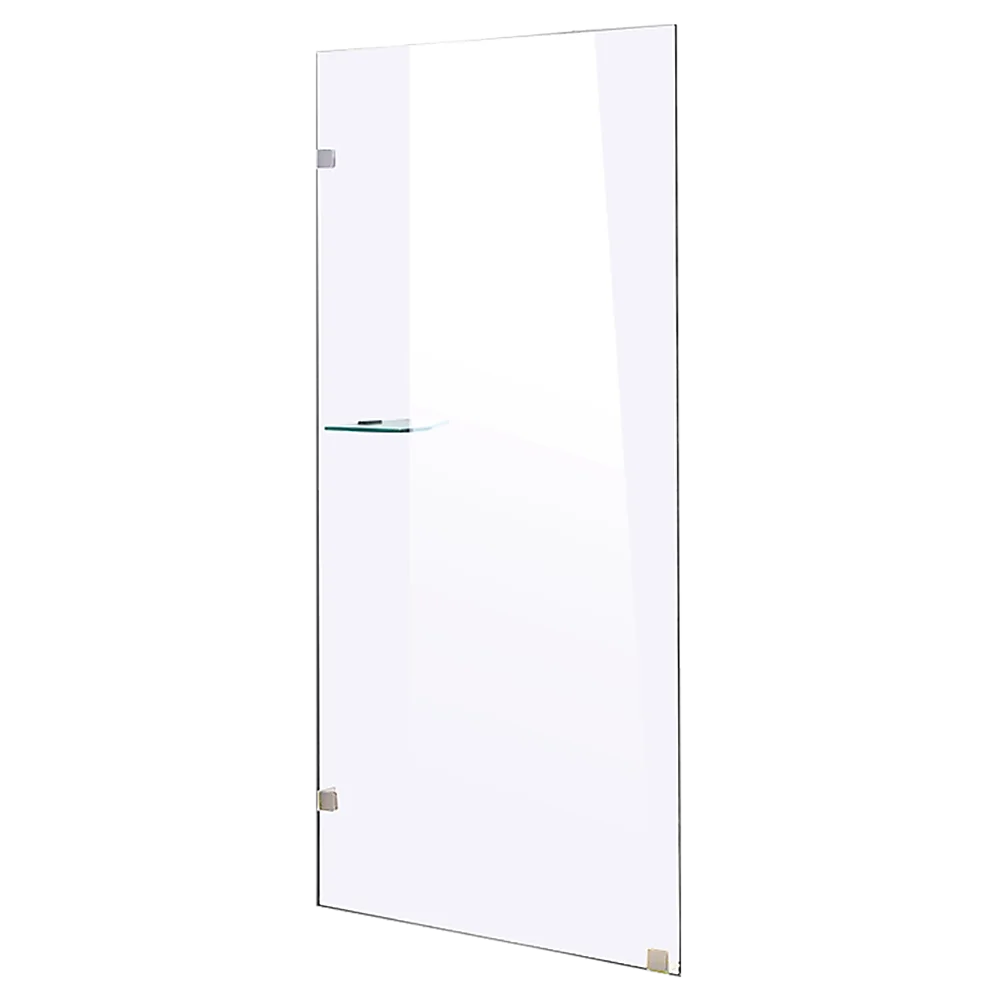 800 x 2100mm Frameless 10mm Safety Glass Shower Screen