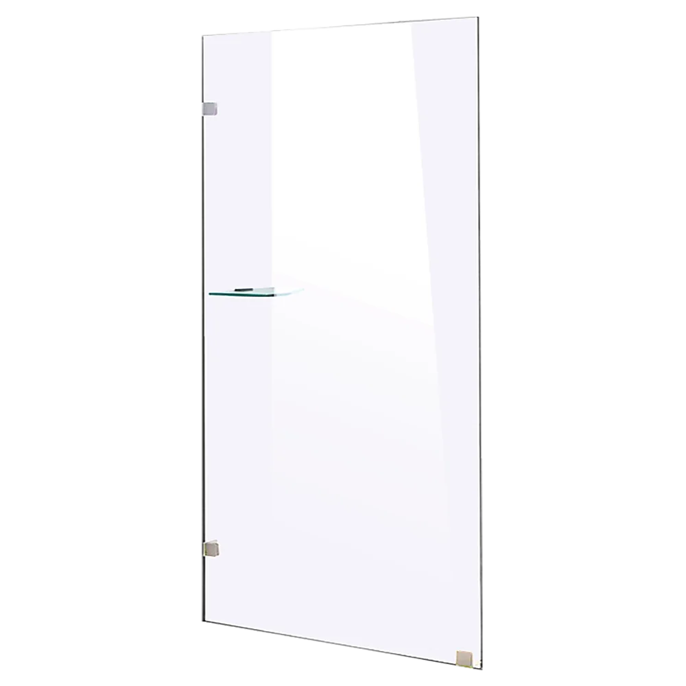 900 x 2000mm Frameless 10mm Safety Glass Shower Screen