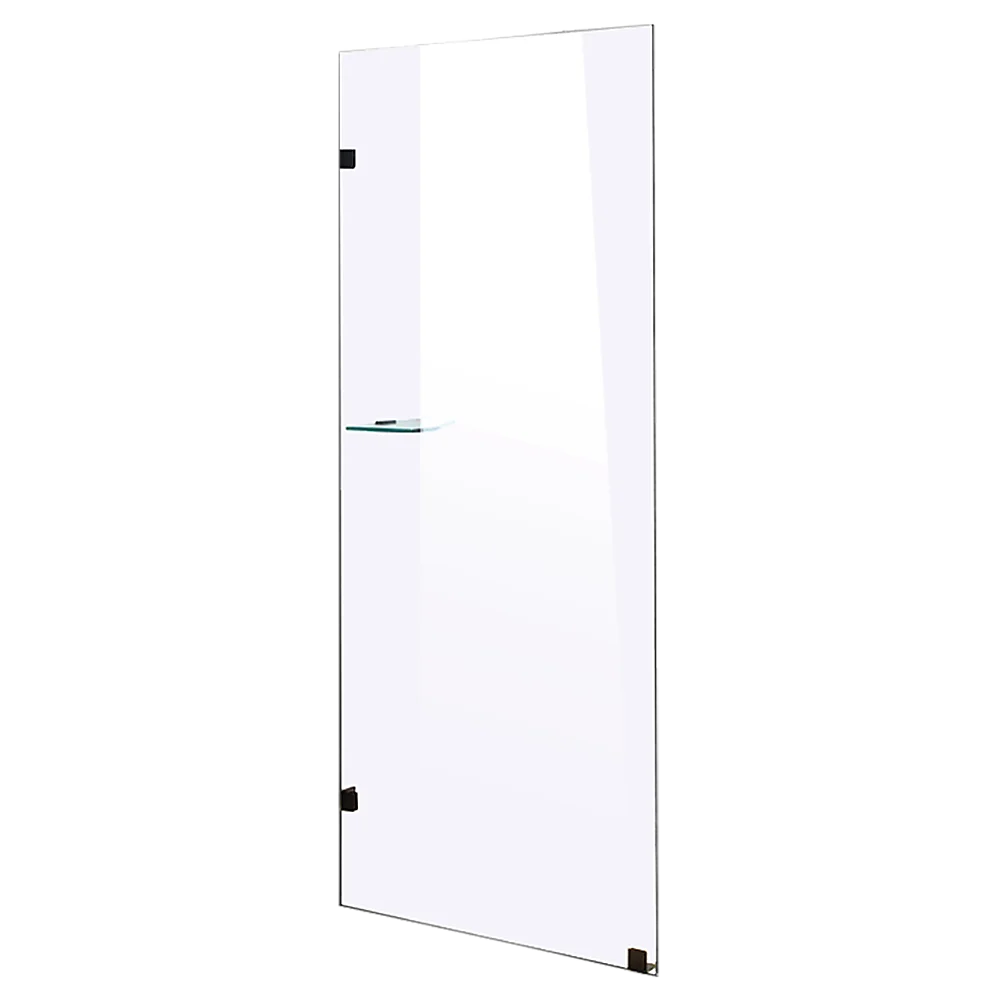 700 x 2100mm Frameless 10mm Safety Glass Shower Screen