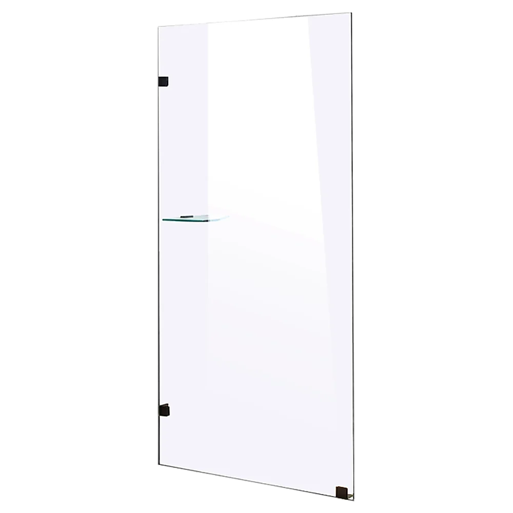 800 x 2000mm Frameless 10mm Safety Glass Shower Screen