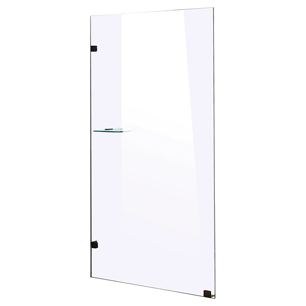 900 x 2000mm Frameless 10mm Safety Glass Shower Screen