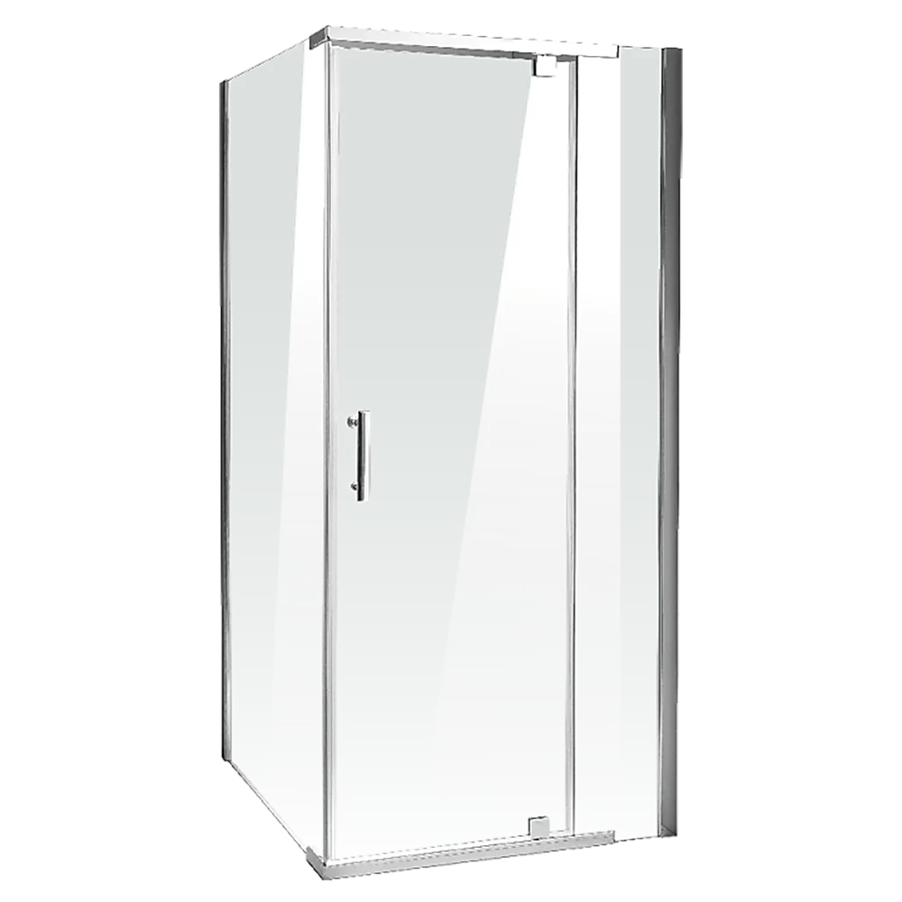 Shower Screen 1200x1000x1900mm Framed Safety Glass Pivot Door By Della Francesca