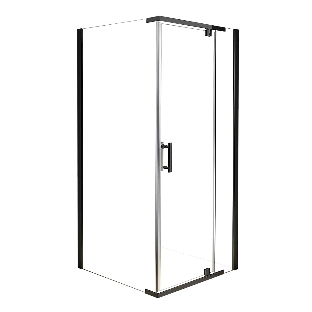 Shower Screen 900x900x1900mm Framed Safety Glass Pivot Door By Della Francesca