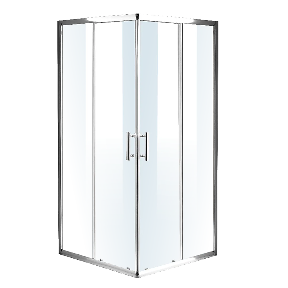 1200 x 800mm Sliding Door Nano Safety Glass Shower Screen By Della Francesca