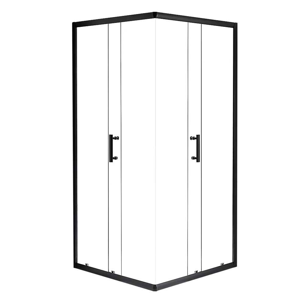 1000 x 800mm Sliding Door Nano Safety Glass Shower Screen By Della Francesca