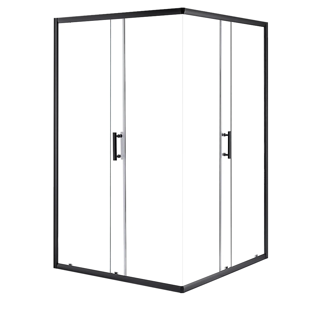 1000 x 1000mm Sliding Door Nano Safety Glass Shower Screen By Della Francesca