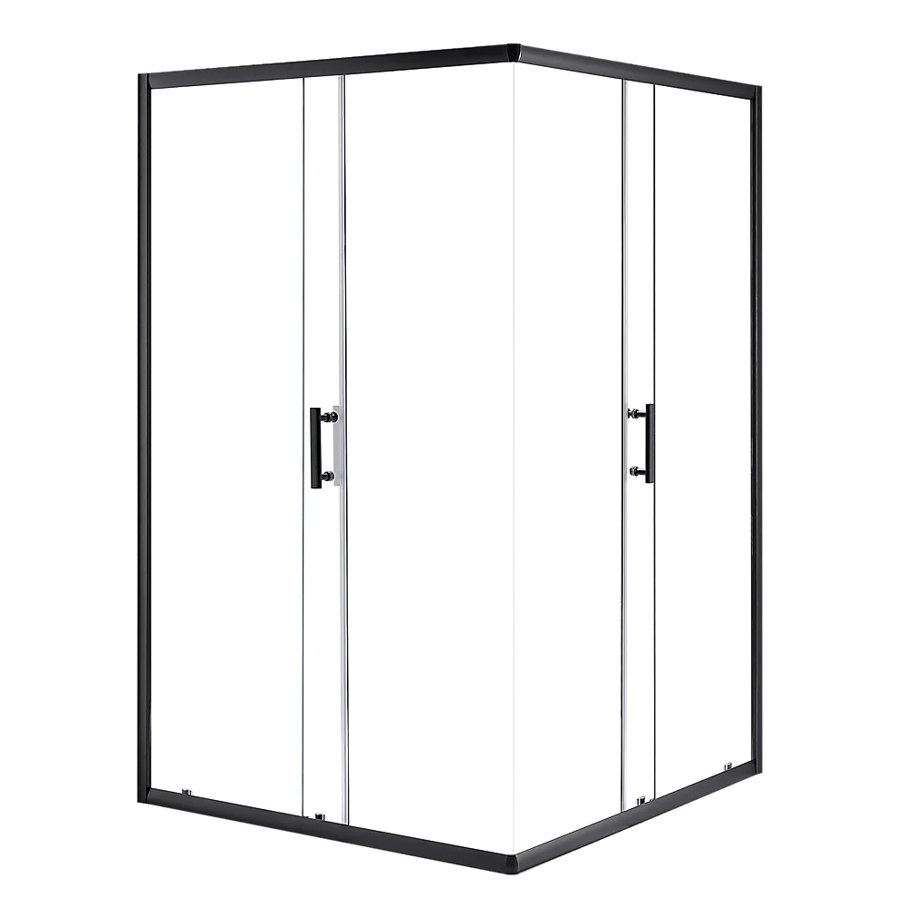 1200 x 900mm Sliding Door Nano Safety Glass Shower Screen By Della Francesca