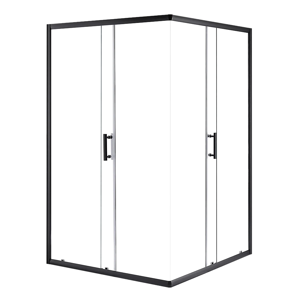 1200 x 1200mm Sliding Door Nano Safety Glass Shower Screen By Della Francesca