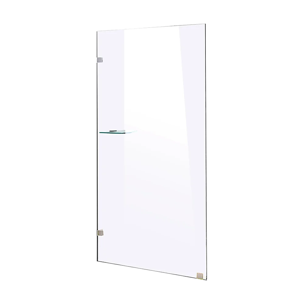 800 x 2100mm Frameless 10mm Safety Glass Shower Screen