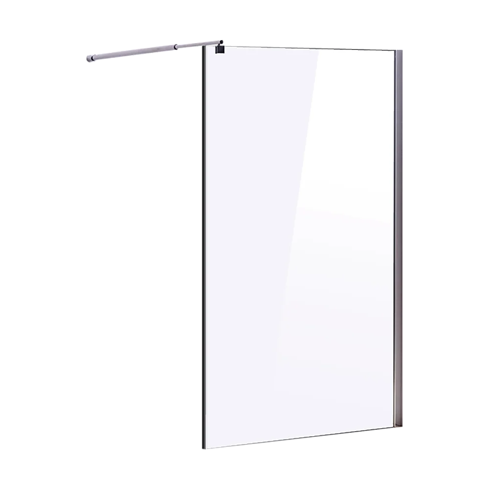 1000 x 2000mm Frameless 10mm Safety Glass Shower Screen