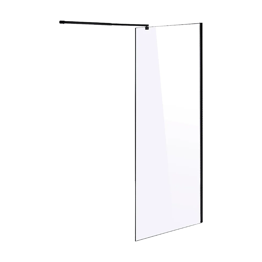 1000 x 2000mm Frameless 10mm Safety Glass Shower Screen