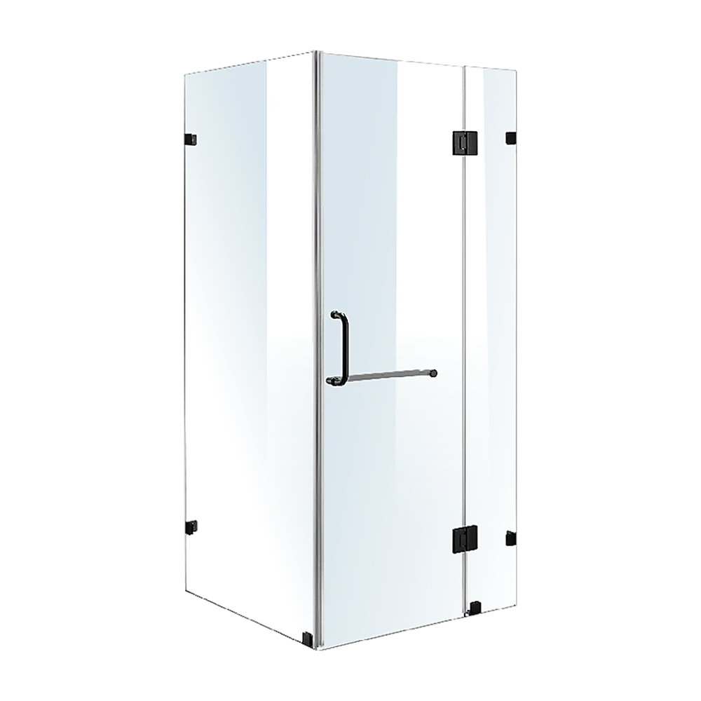 1200 x 800mm Frameless 10mm Glass Shower Screen By Della Francesca