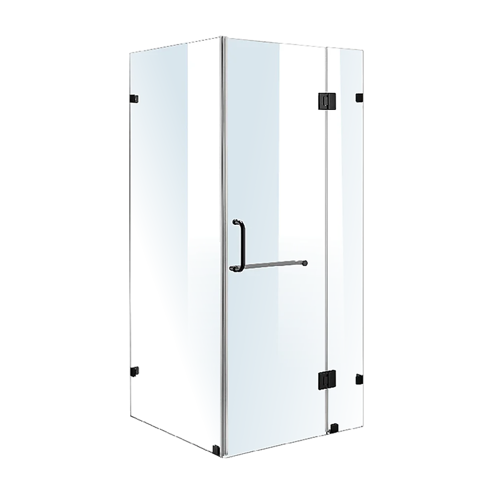 1200 x 900mm Frameless 10mm Glass Shower Screen By Della Francesca