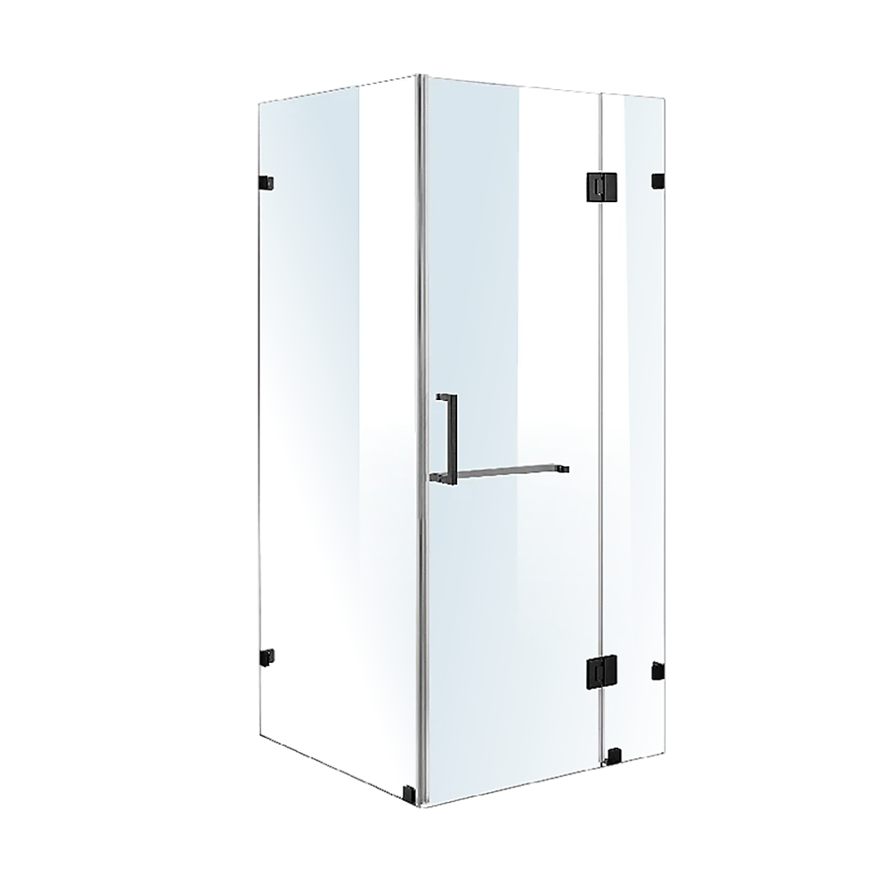 1000 x 700mm Frameless 10mm Glass Shower Screen By Della Francesca