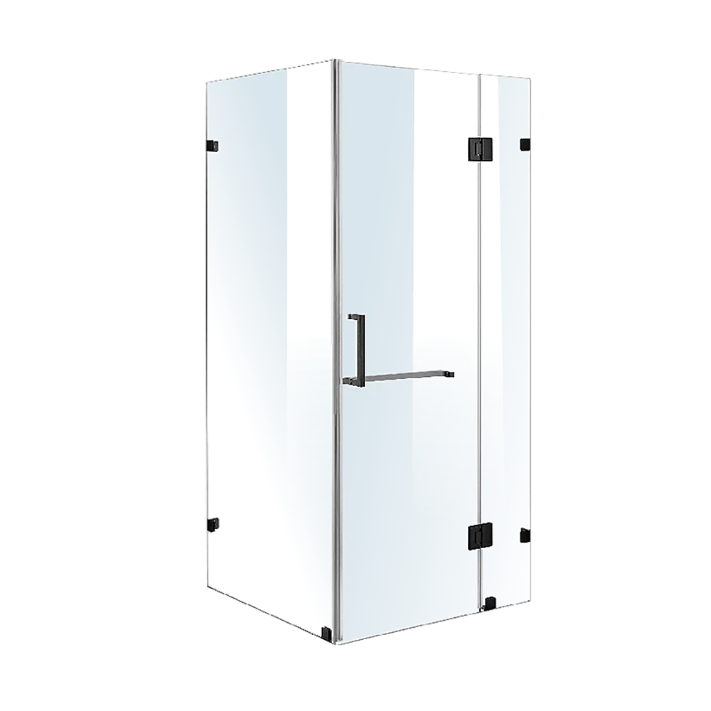 1000 x 800mm Frameless 10mm Glass Shower Screen By Della Francesca