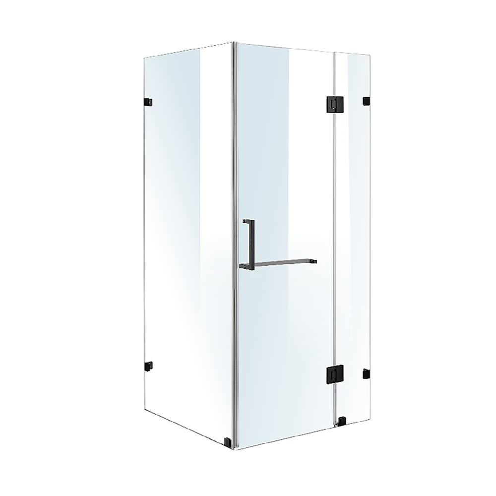 1000 x 900mm Frameless 10mm Glass Shower Screen By Della Francesca