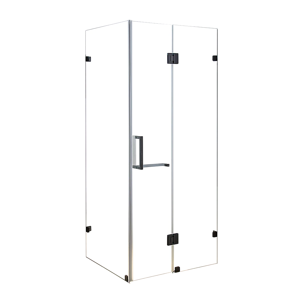 1200 x 800mm Frameless 10mm Glass Shower Screen By Della Francesca