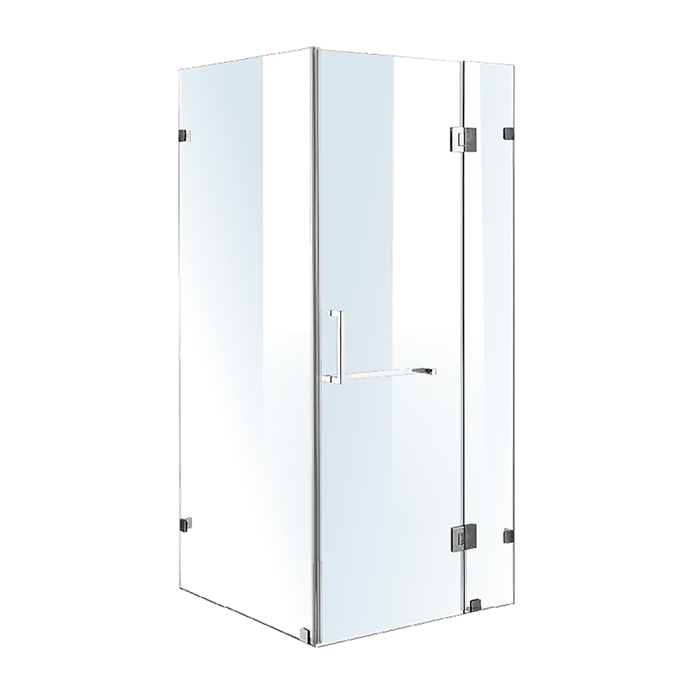 1000 x 900mm Frameless 10mm Glass Shower Screen By Della Francesca