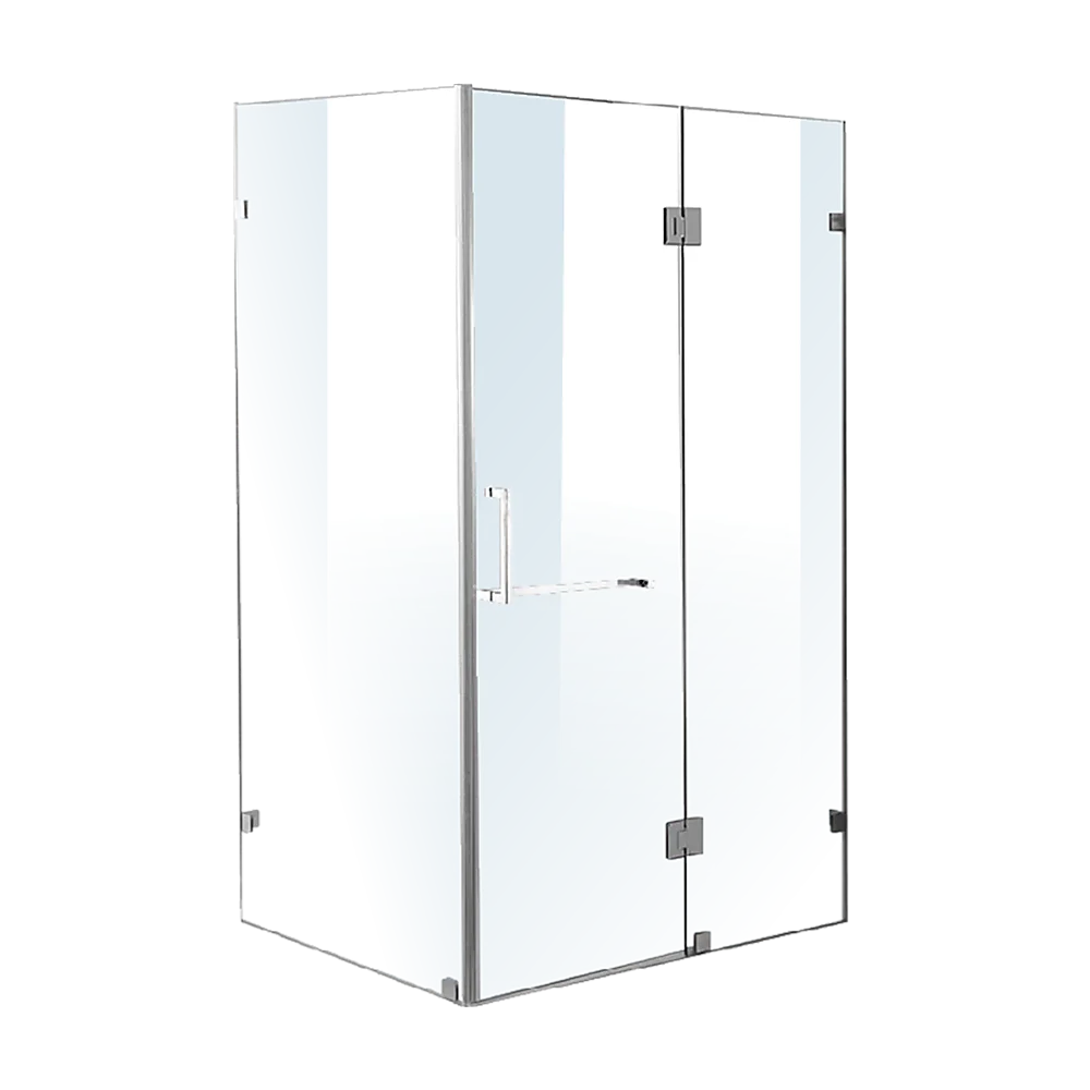 1200 x 800mm Frameless 10mm Glass Shower Screen By Della Francesca